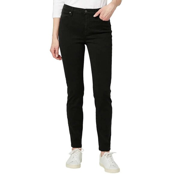 NEW Buffalo Women's High Rise Tencel Pant | Navy - Picture 1 of 6